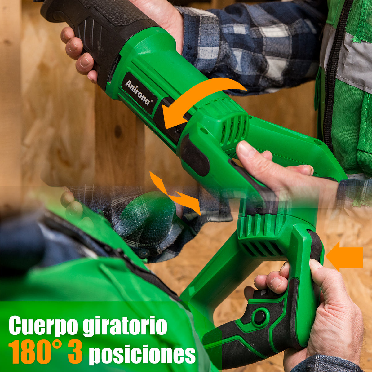 Sierra Sable 900w Velocidad Variable Industrial Anirona SS900