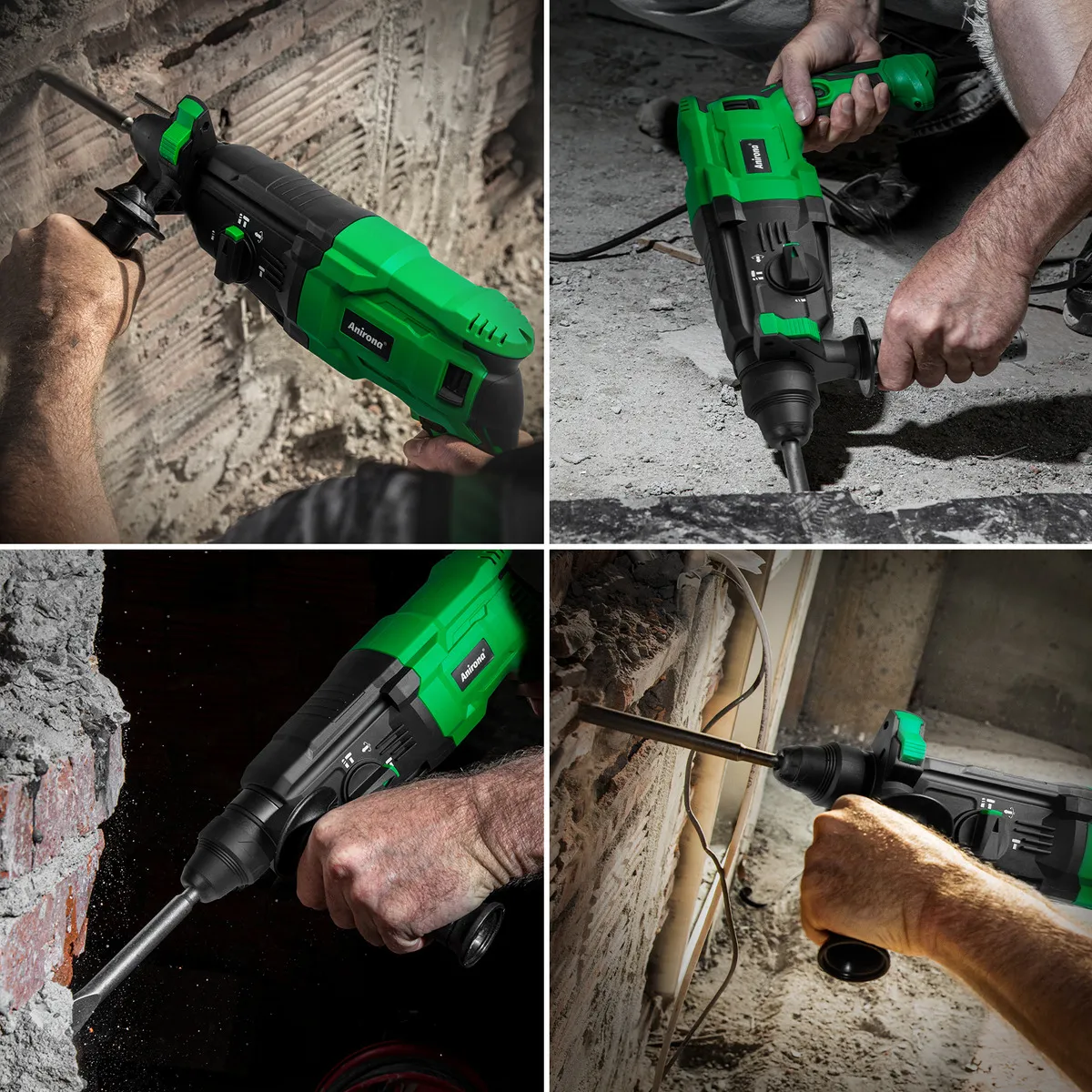 Rotomartillo Perforador Cincelador Sds 950w Anirona RH26A