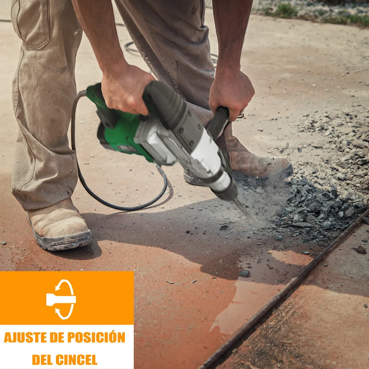 Rotomartillo Cincelador Anirona Industrial Sds 1600w Ma28b