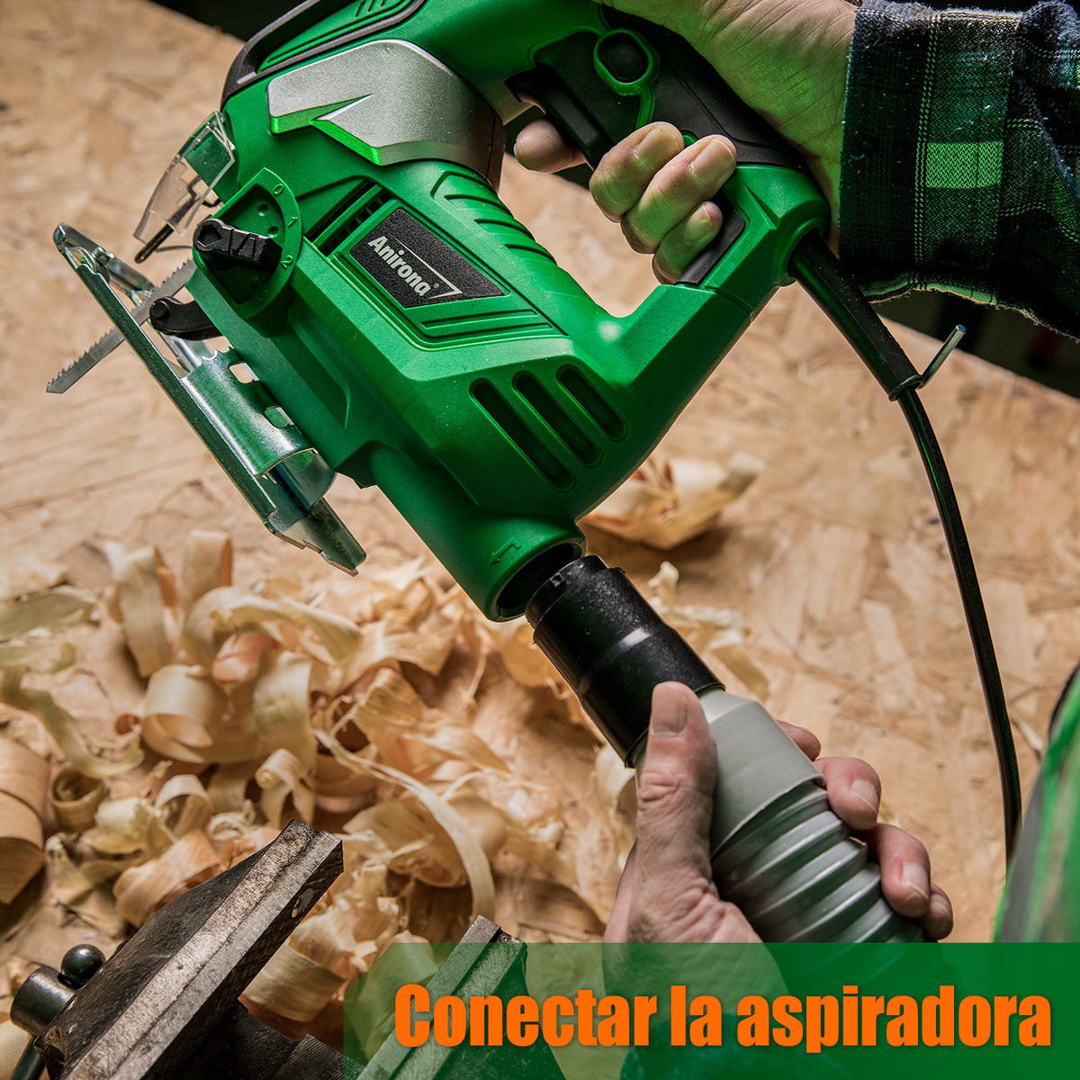 Sierra Caladora 1080 Watts 7 Velocidades Anirona JS700