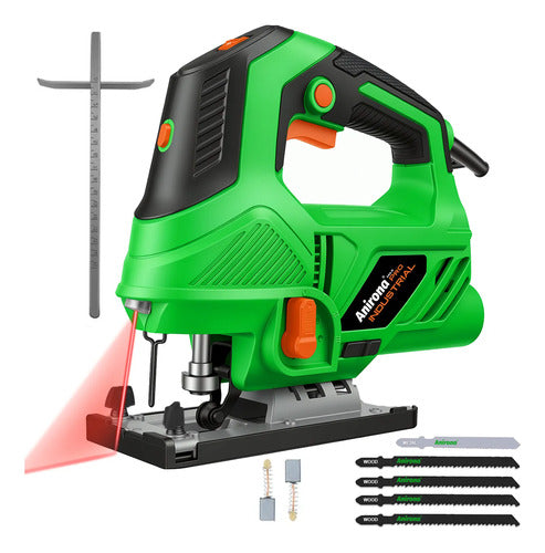 Sierra Caladora Eléctrica 850w Para Madera Anirona Promax