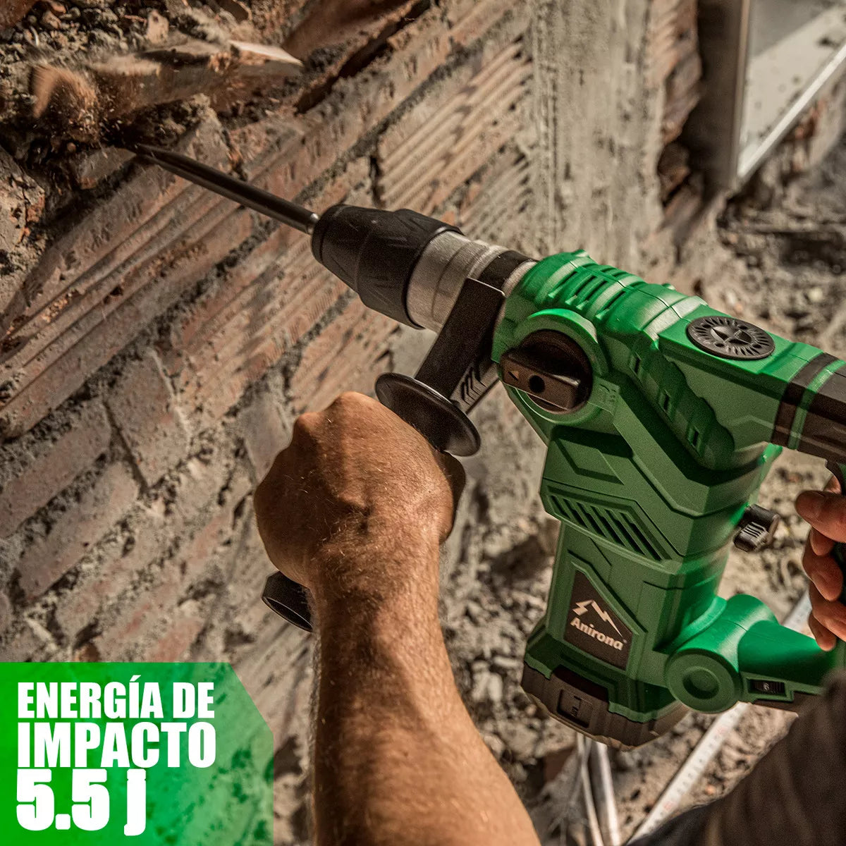 Rotomartillo Cincelador Anirona Industrial Sds 1700w Ma32