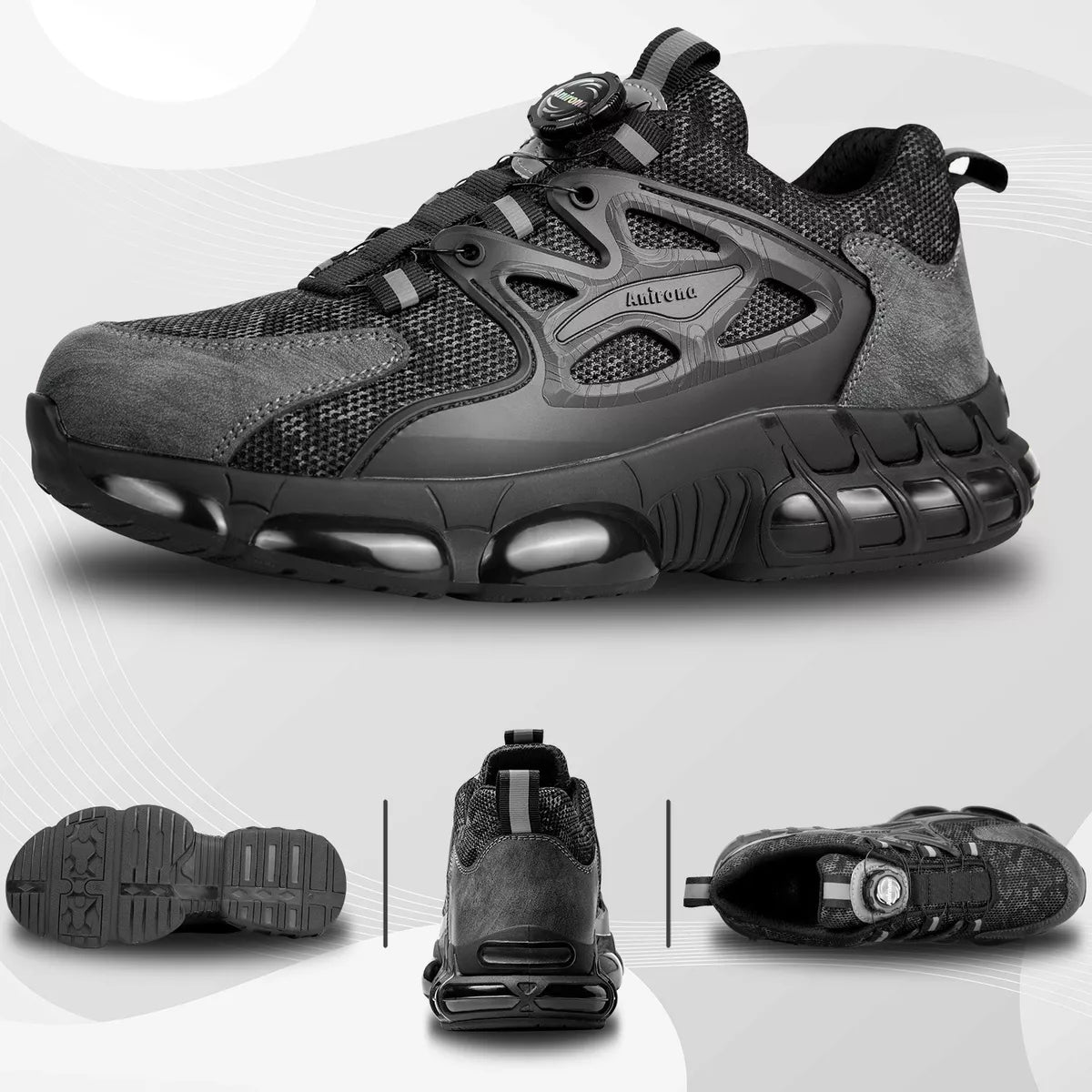 Zapatos De Seguridad Tenis Industrial Trabajo Hombre Anirona