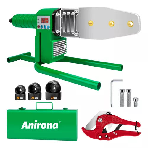 Termofusora Kit 1000w Para Ppr Con 3 Dados Anirona