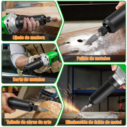 Esmeril Recto Rectificador 1/4"" 600w  Anirona AER3506