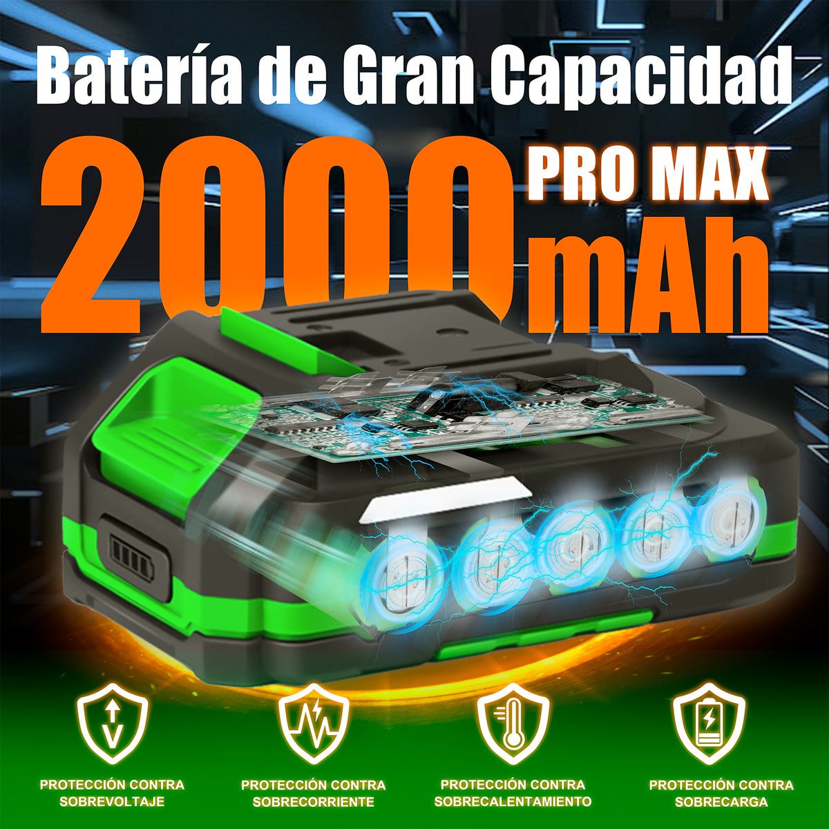 Llave Matraca Inalámbrica Ratchet Brushless Anirona Promax AA20-RW5120A