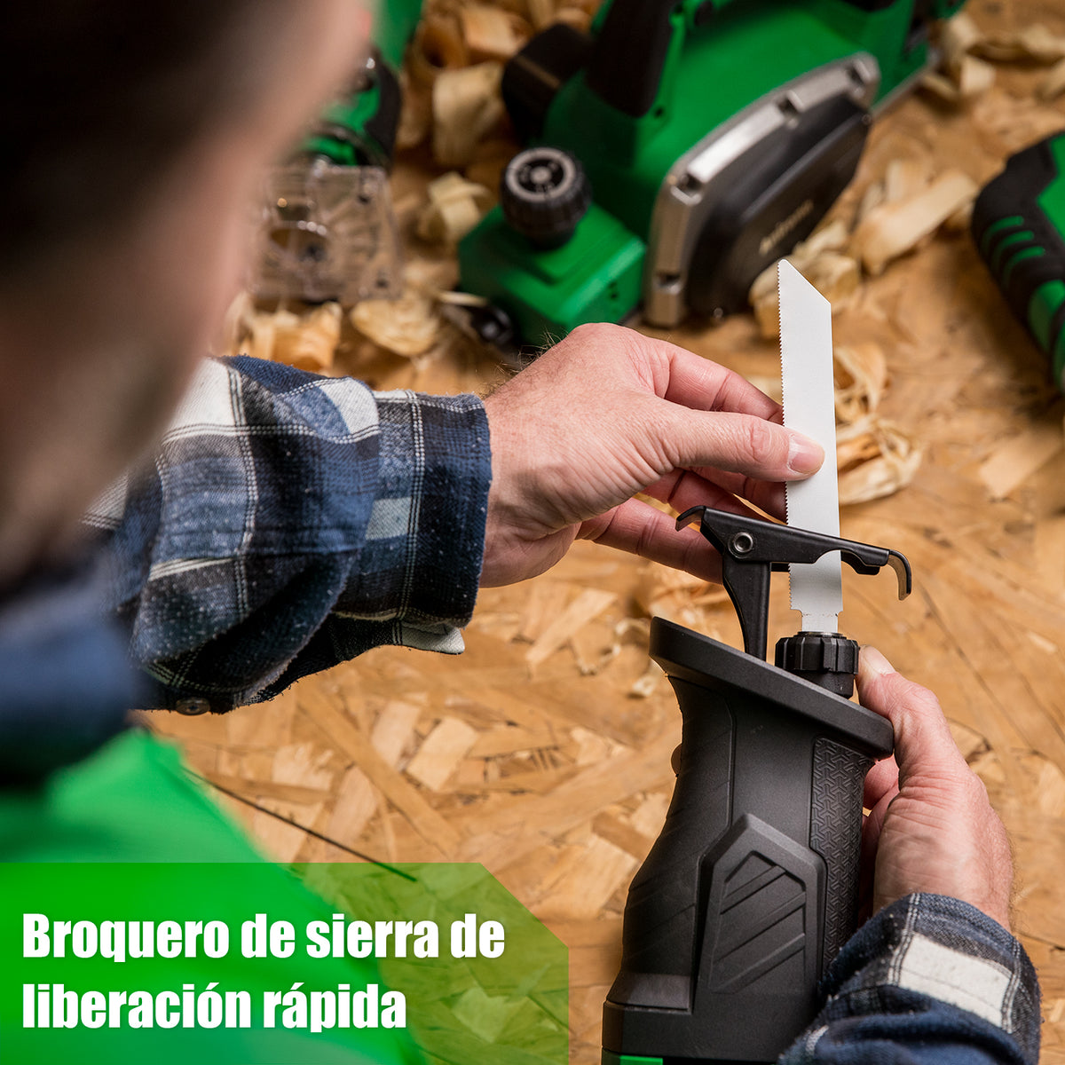 Sierra Sable 900w Velocidad Variable Industrial Anirona SS900