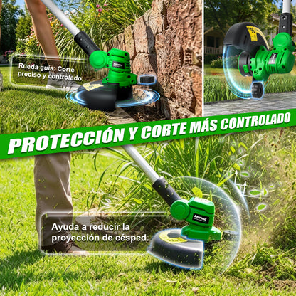Desbrozadora Inalámbrica Eléctrica 9'' De Corte 20v Anirona AA20-L05A