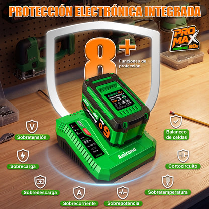 Batería Anirona 6.0ah 20v Para Herramientas Inalámbricas BK03-6.0
