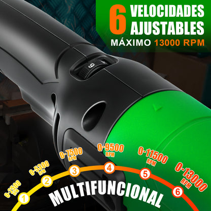 Esmeriladora Angular 1350w 4-1/2 Industrial Anirona AG1350LP