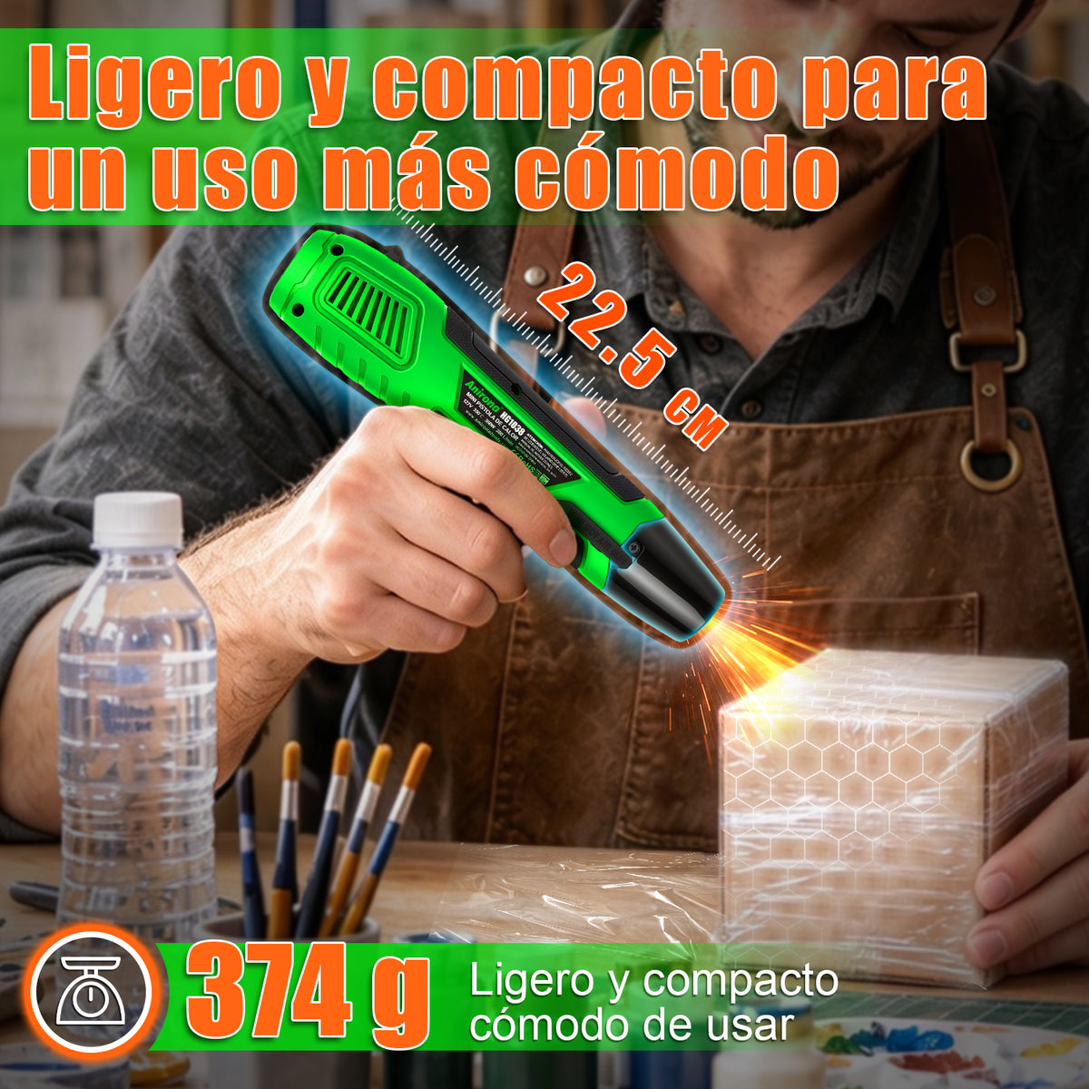 Mini Pistola De Calor 350w 350°c Anirona HG1038