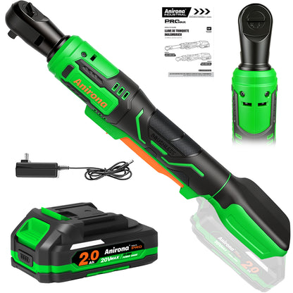 Llave Matraca Inalámbrica Ratchet Brushless Anirona Promax AA20-RW5120A