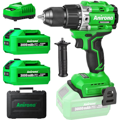 Taladro Rotomartillo Inalámbrico 20v Brushless Con 2 Batería AA20-D605P