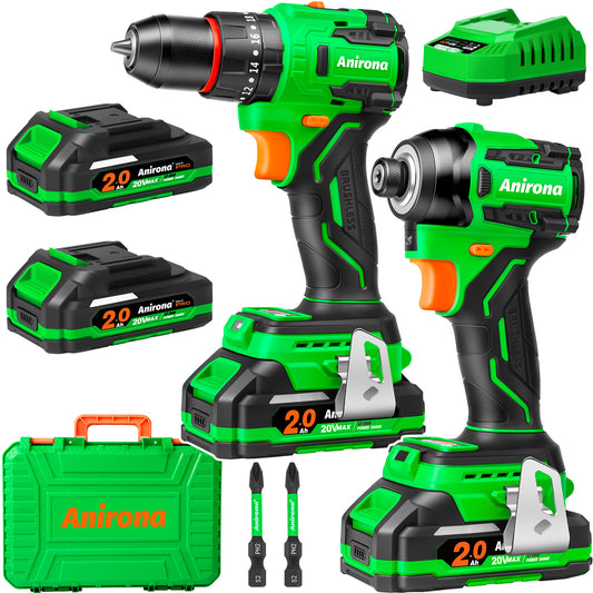 Atornillador Impacto & Rotomartillo Taladro Promax Anirona PMKIT-1850