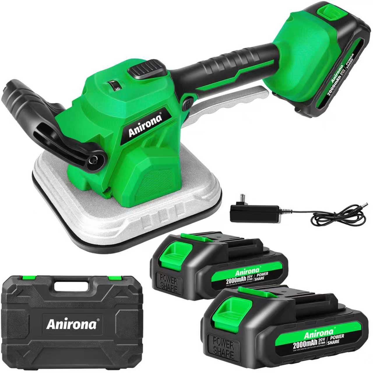 Vibrador Nivelador De Azulejos Adsorción 2 Baterías Anirona