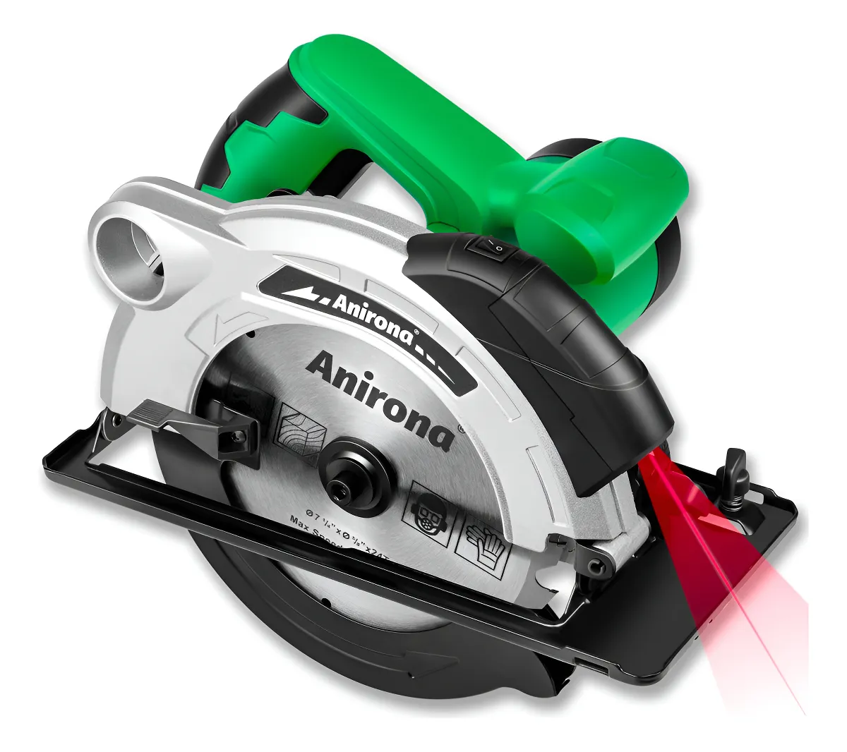 ANIRONA 7-1/4" Circular Saw CS612A Pro 1600W 60Hz