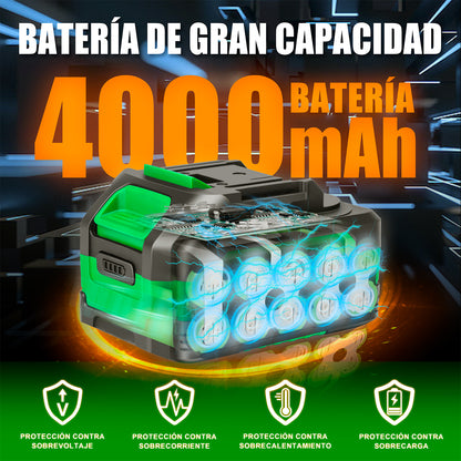 Sierra Circular Sin Carbones Inalámbrico 7-1/4 Anirona 4.0ah A40CS185