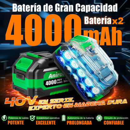 Sierra De Inmersión Inalambrica Anirona Promax 40v AA40-TS1810