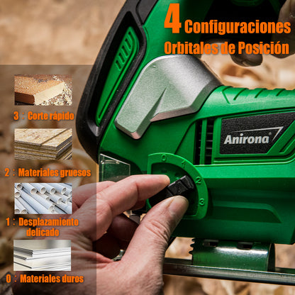 Sierra Caladora 1080 Watts 7 Velocidades Anirona JS700