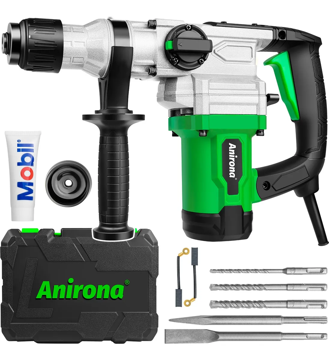 Rotomartillo Cincelador Anirona Industrial Sds 1600w Ma28b