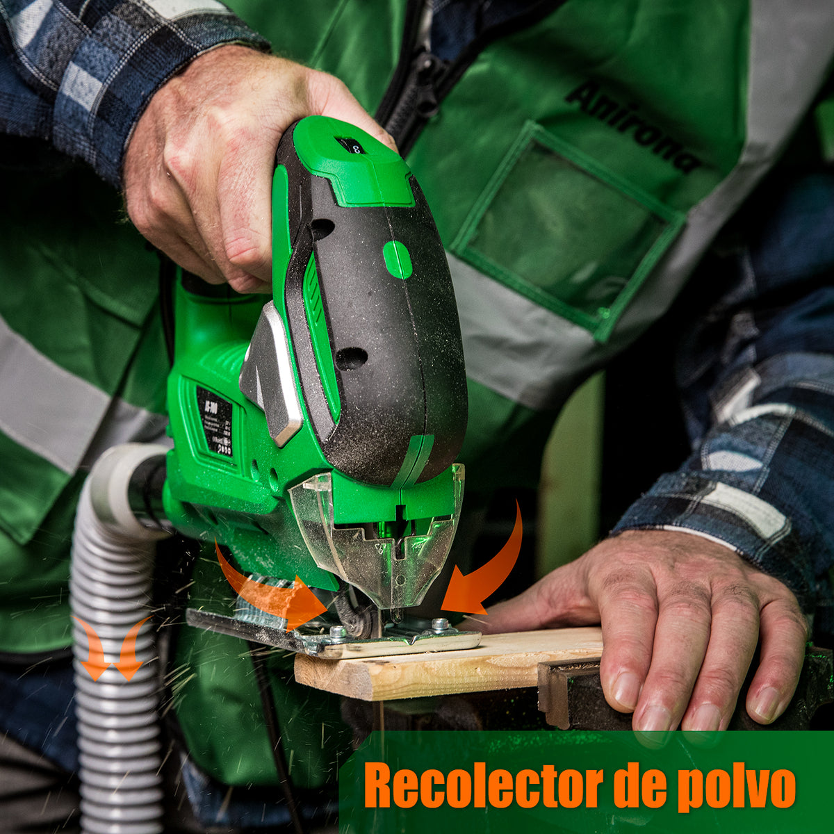 Sierra Caladora 1080 Watts 7 Velocidades Anirona JS700