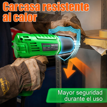 Pistola De Calor Anirona Temperatura Regulable Con Accesorio PCA150