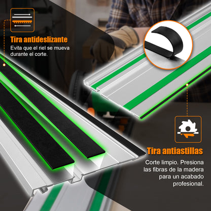 Riel Guía De Aluminio Para Sierra De Inmersión Anirona T70KIT