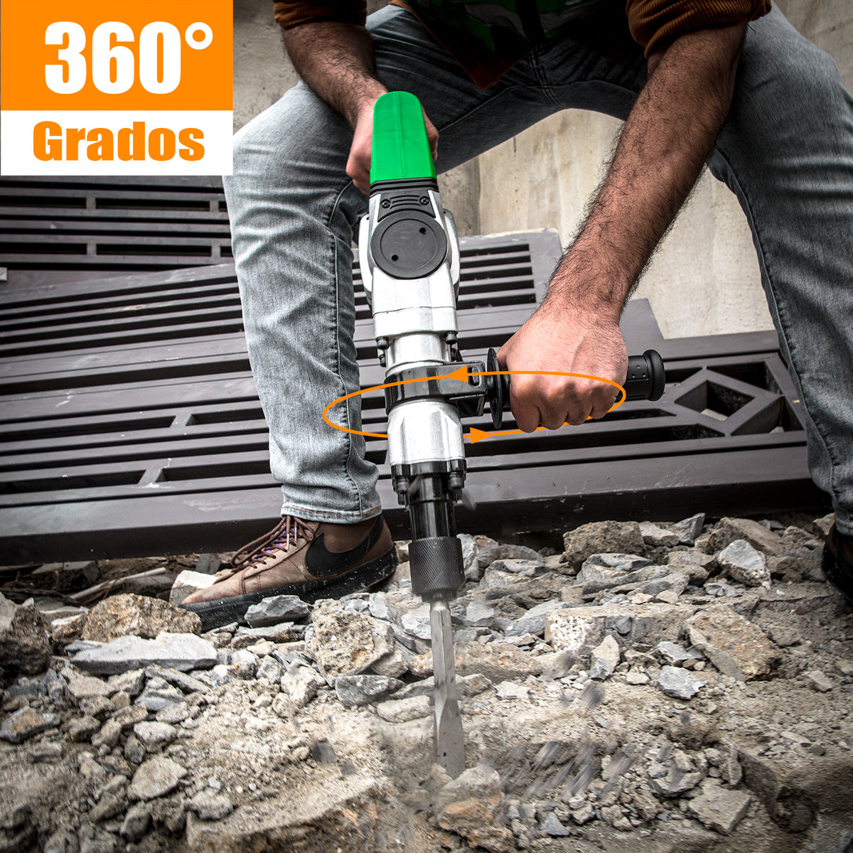 Martillo Desmoledor Incelador Anirona Hex.17 1500 W 18 M DH47
