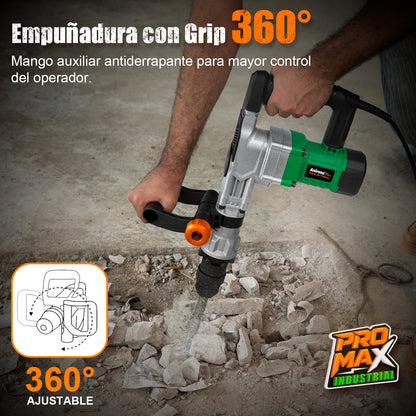 Martillo Demoledor Cincelador Sds-max Concreto Anirona DH35D