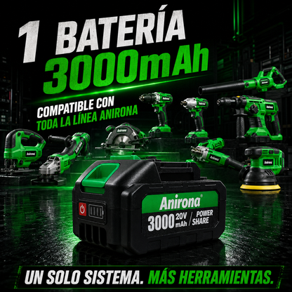 Anirona 3000 Mah Bateria