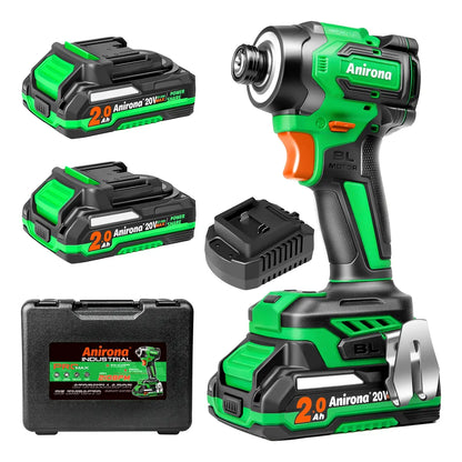 Atornillador De Impacto Inalámbrico 20v Anirona Promax 2108