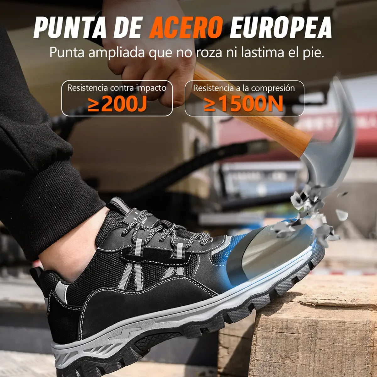 Zapatos De Seguridad Tenis Sport Industriale Trabajo Anirona