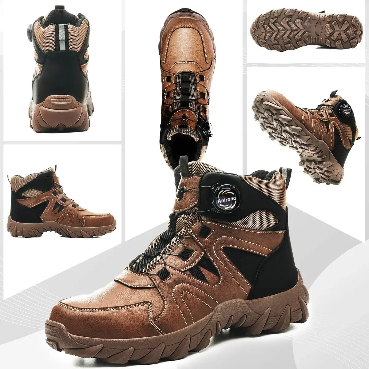 Zapatos De Seguridad Botas Industrial Trabajo Para Hombre