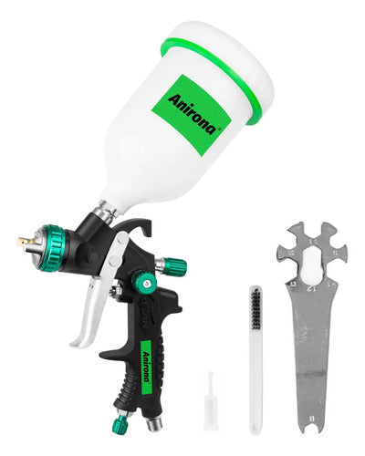 Pistola Pulverizadora De Pintura Anirona Pro Gravity De Hvlp