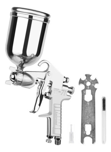 Pistola Pulverizadora De Pintura Hvlp Anirona W-71 Gravity D