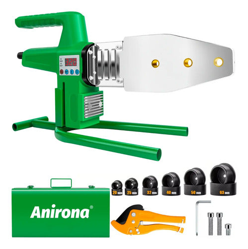 Termofusora Kit 1200w Para Ppr Con 6 Dados Anirona Aa563h
