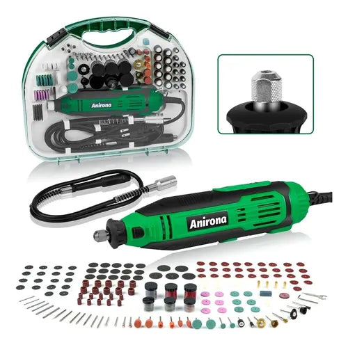 Mini Taladro Mototool Anirona Con 170 Accesorio Tipo Dremel
