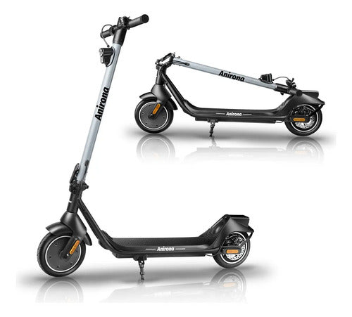 Scooter Eléctrico Patín 350w 30km/h Plegable Anirona A85-1 Color Crema