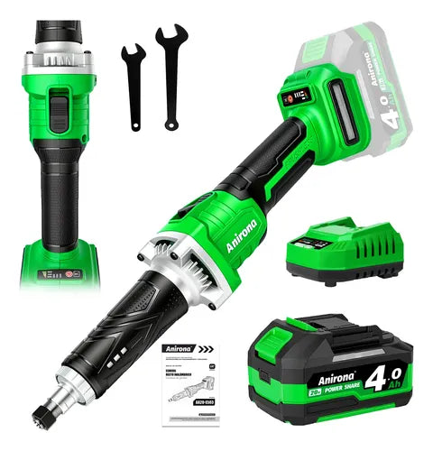 Rectificadora Recta Inalámbrico 1/4'' Brushless 20v Esmeril
