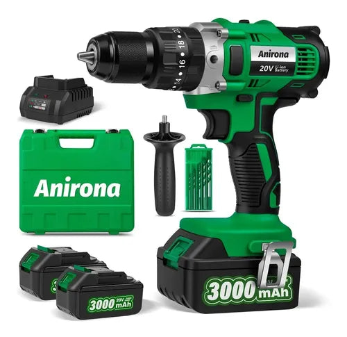 Taladro Rotomartillo Sin Carbones Inalámbrico 20v 2baterías