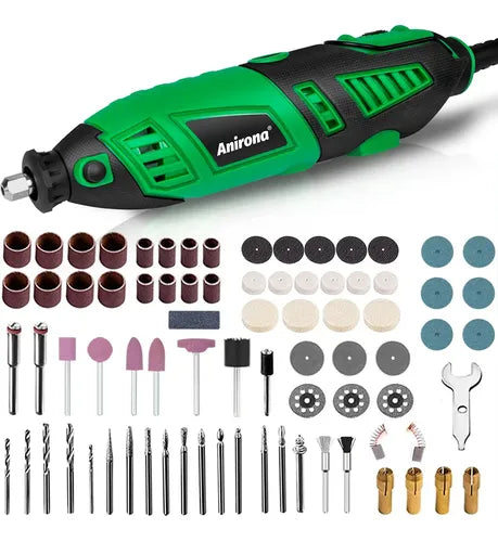 Mini Taladro Mototool Rectificadora Anirona Piezas 185w