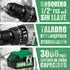 Taladro Rotomartillo Sin Carbones Inalámbrico 20v 2baterías