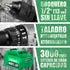 Taladro Rotomartillo 1/2'' Con 3.0ah Batería Anirona Aa20151