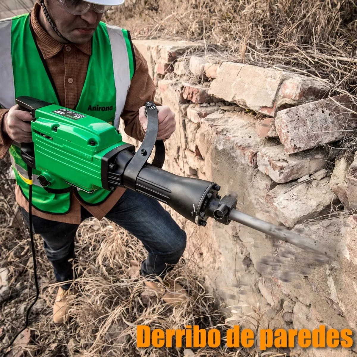 Demoledor Rompedor De Concreto 1700w Anirona Dh65a