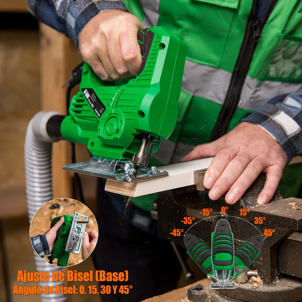 Sierra Caladora 750 Watts 5 Velocidades Anirona Js500