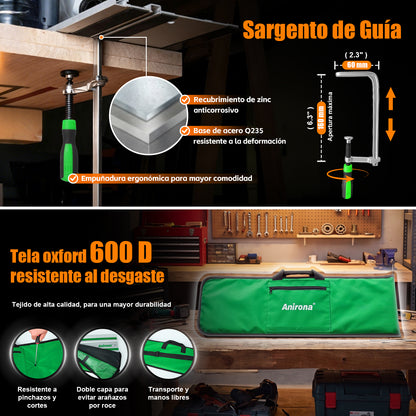 Riel Guía De Aluminio Para Sierra De Inmersión Anirona T70KIT