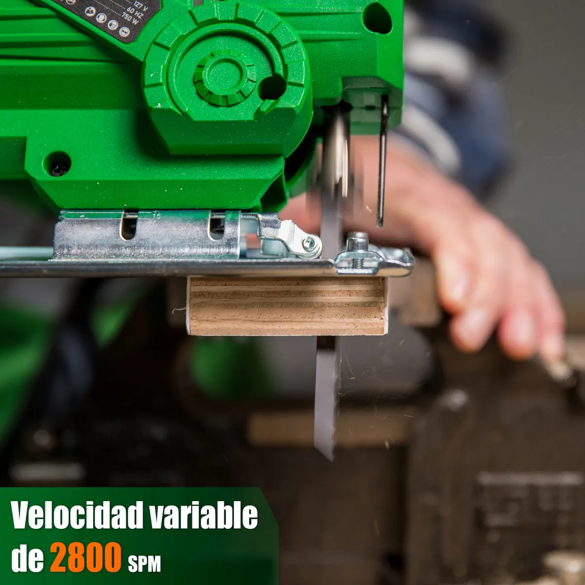 Sierra Caladora 750 Watts 5 Velocidades Anirona Js500