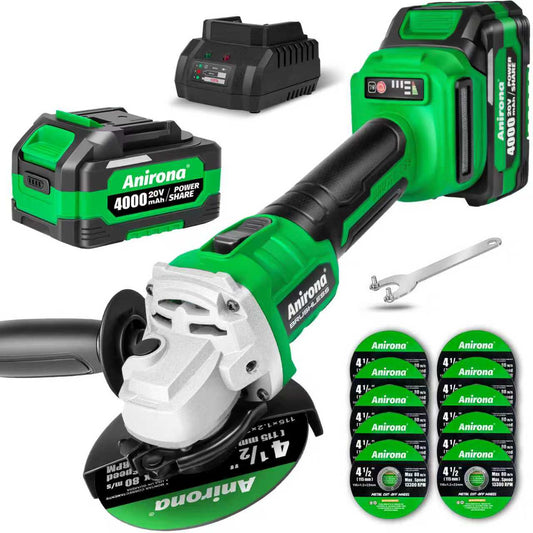 Esmeriladora Angular Inalámbrica AG412A