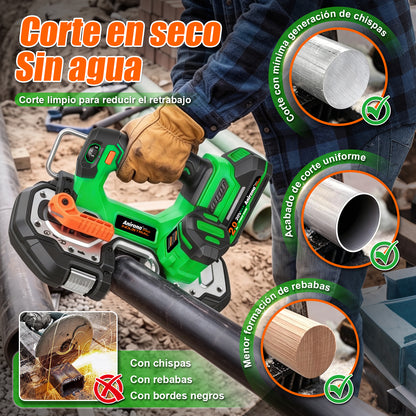 Sierra De Banda Inalámbrica 20v 2 Baterías Anirona Promax BS2119PM