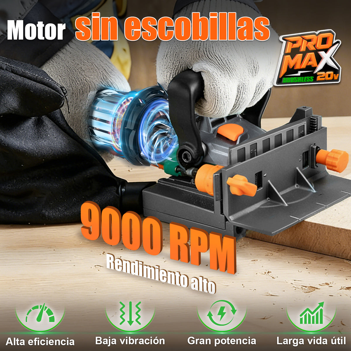 Engalletadora 20v Promax Anirona Ensambladora De Carpintería AA20-BJ2151